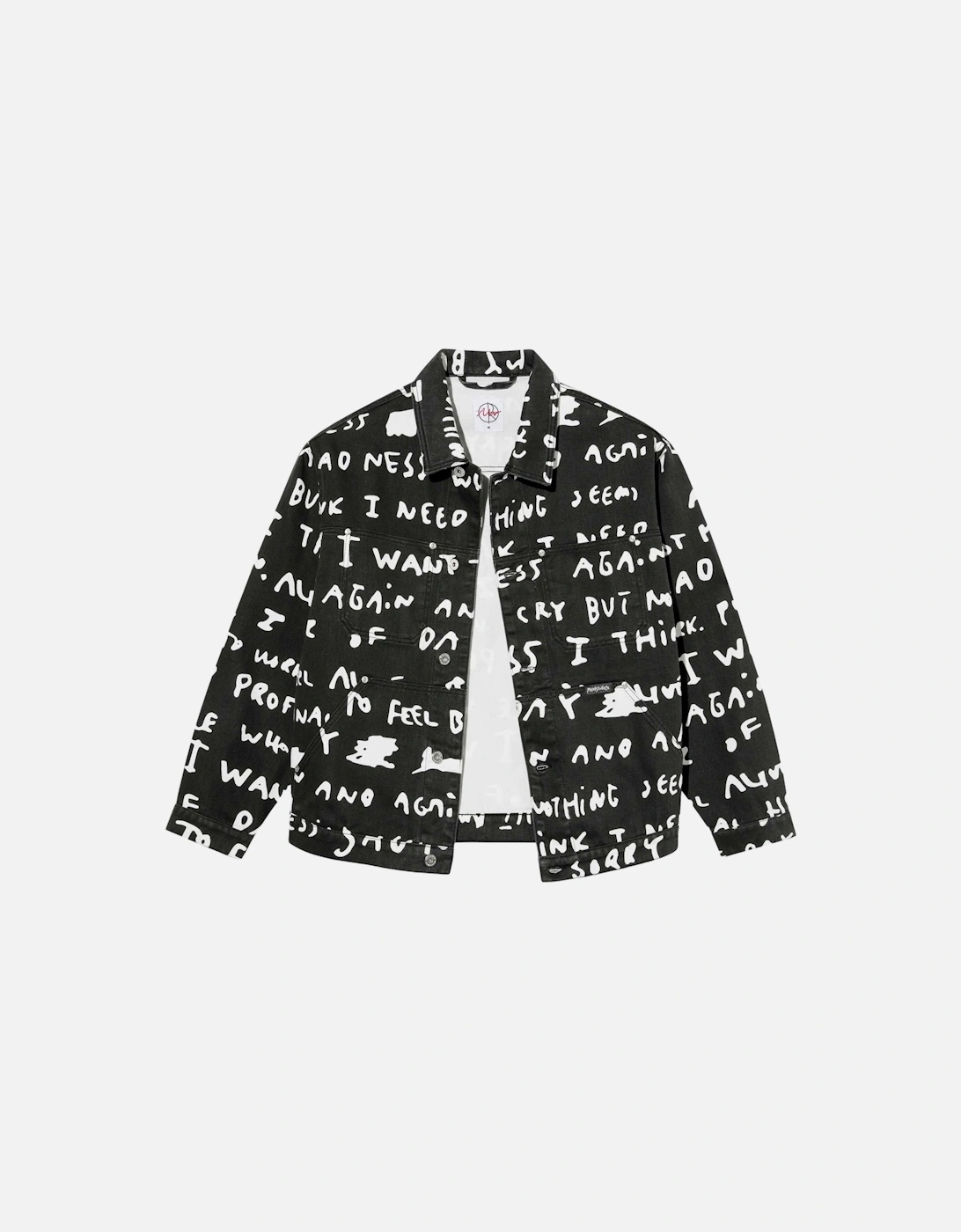 Patrik Sad Notes Jacket - Black