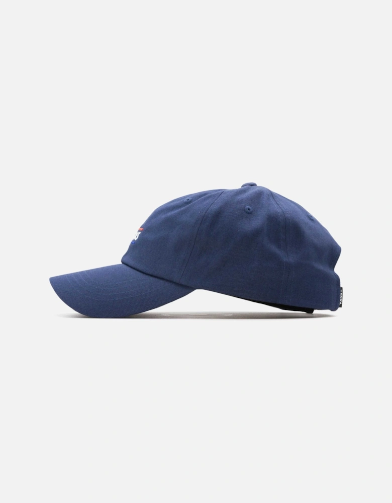 Half Box Curved Bill Jockey Cap - Dress Blues