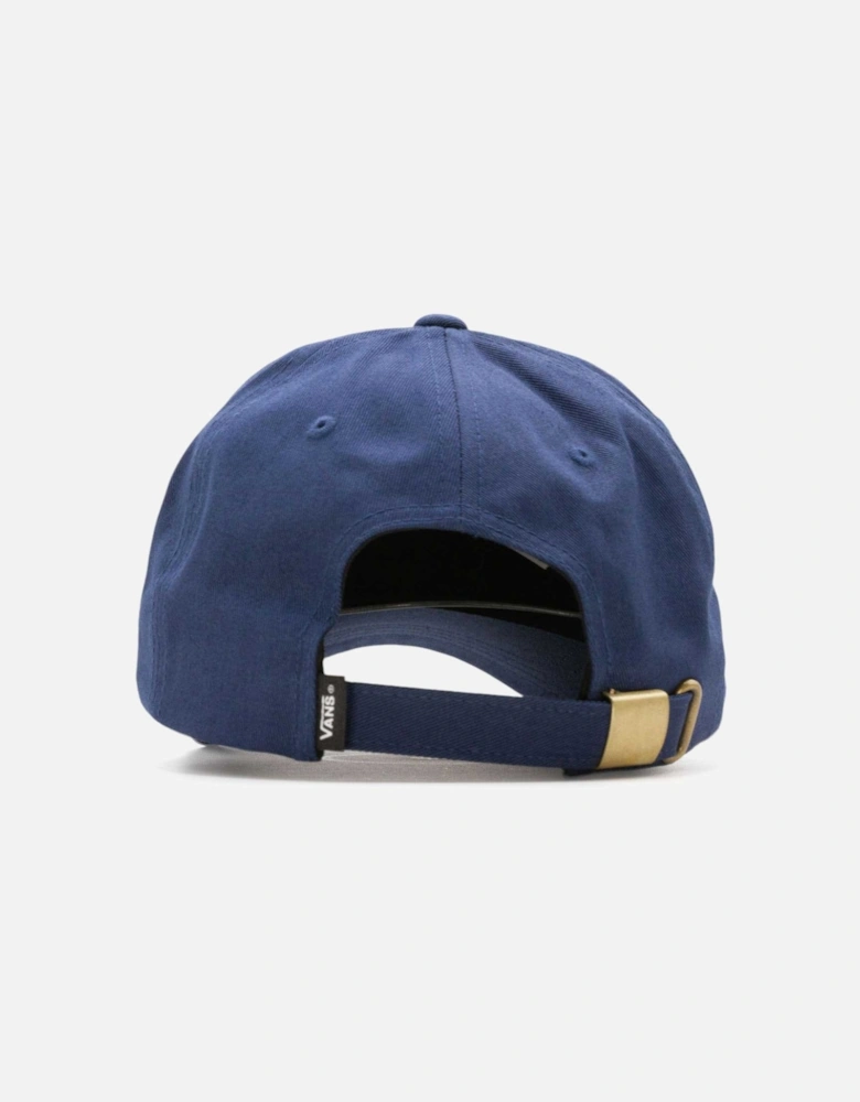 Half Box Curved Bill Jockey Cap - Dress Blues