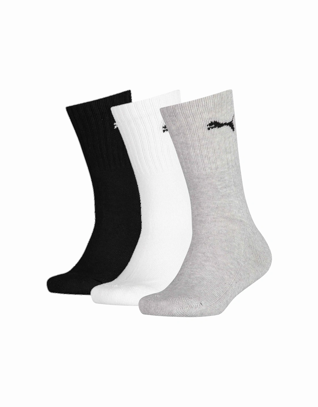 Childrens/Kids Logo Crew Socks (Pack Of 3)