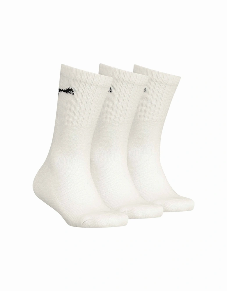 Childrens/Kids Logo Crew Socks (Pack Of 3)