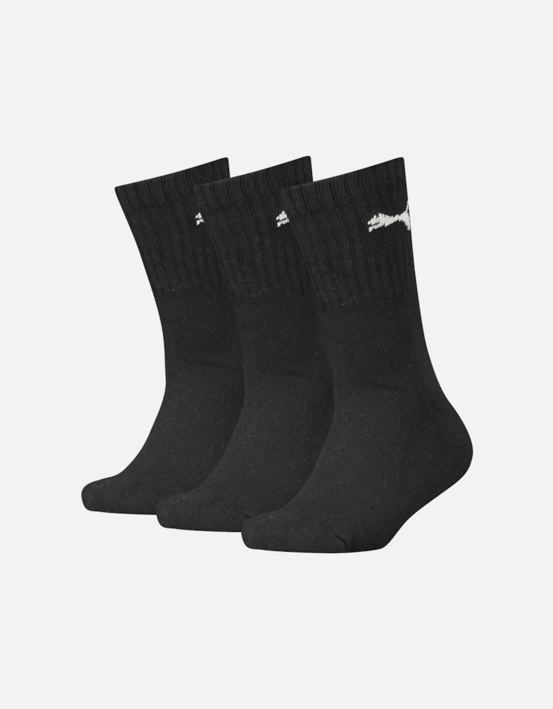 Childrens/Kids Logo Crew Socks (Pack Of 3)