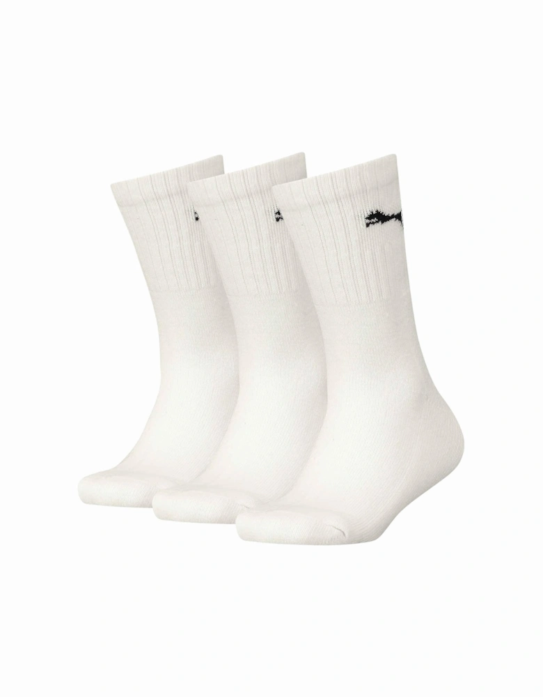 Childrens/Kids Logo Crew Socks (Pack Of 3)