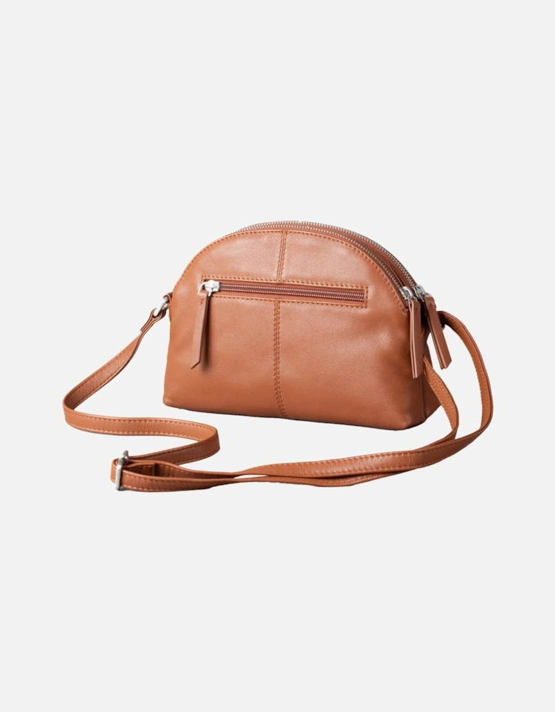 Coniston Duo Leather Curved Cross Body Bag