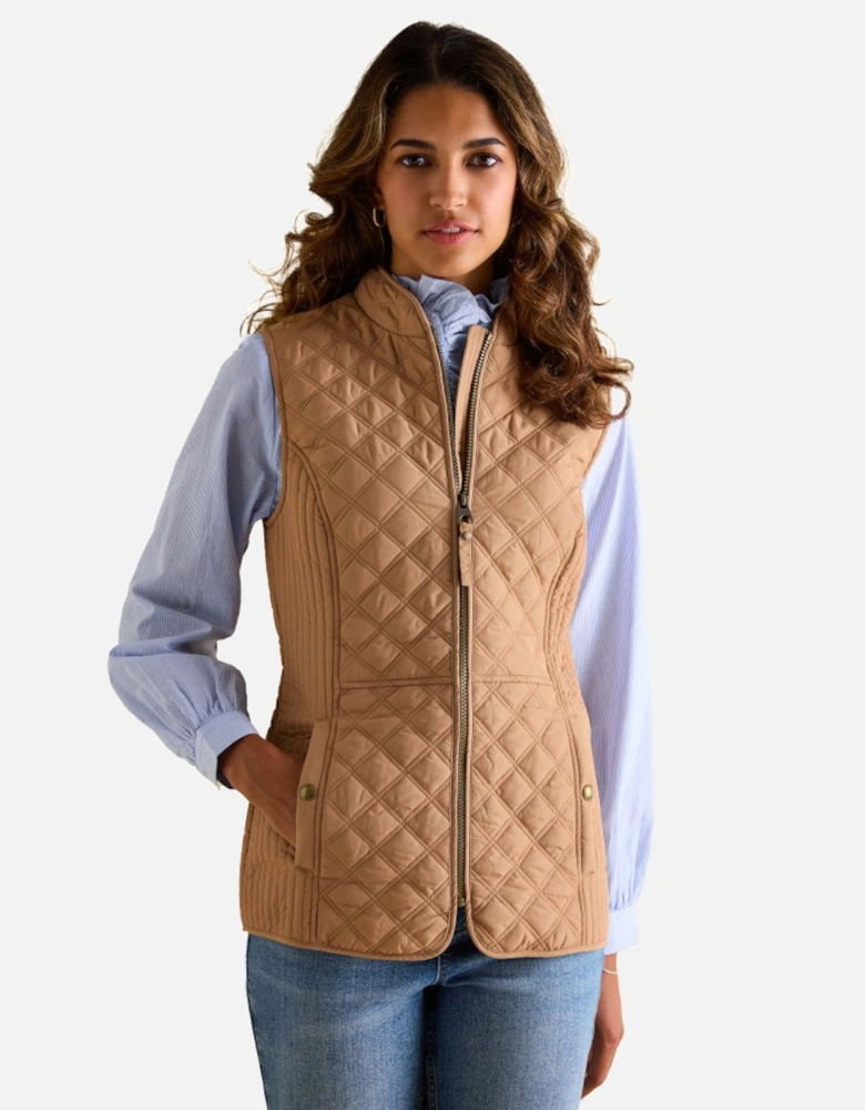 Womens Minx Padded Quilted Gilet Bodywarmer