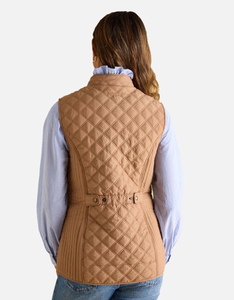 Womens Minx Padded Quilted Gilet Bodywarmer