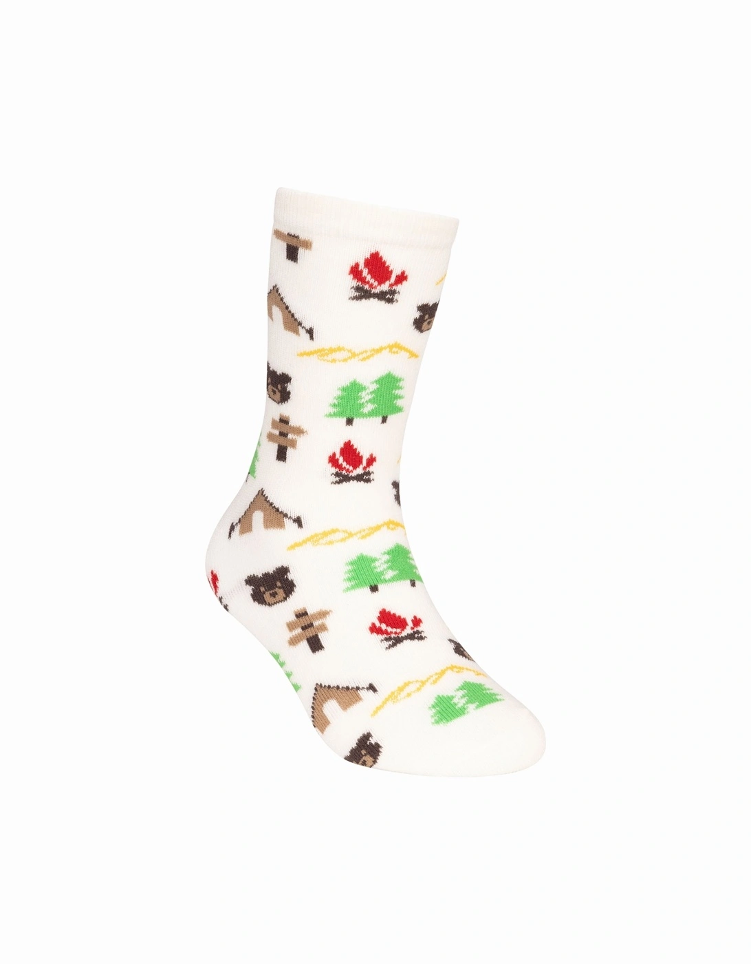 Childrens/Kids Camping Socks (Pack of 2)