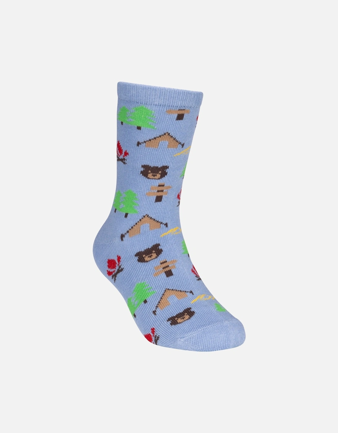 Childrens/Kids Camping Socks (Pack of 2)