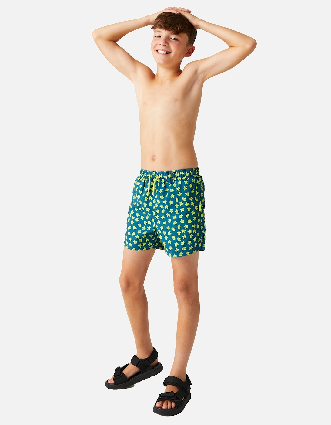 Boys Skander III Turtle Swim Shorts