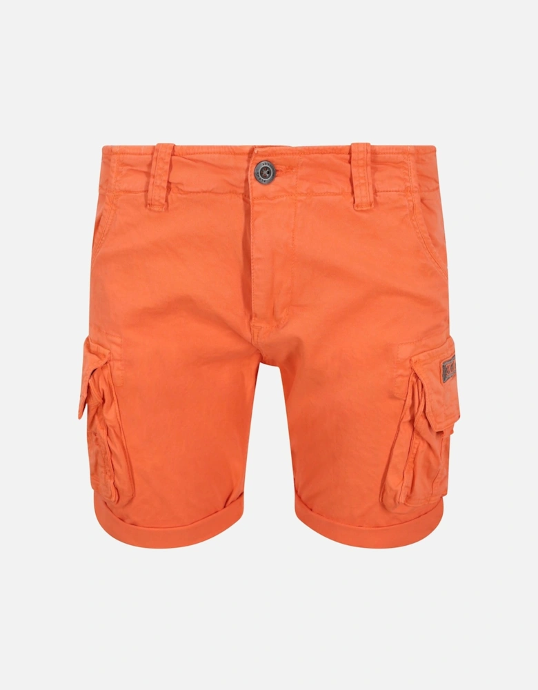 Crew Cargo Shorts | Flame Orange