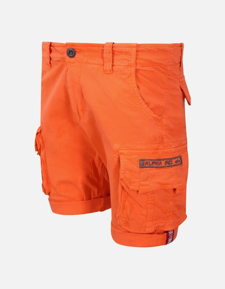 Crew Cargo Shorts | Flame Orange