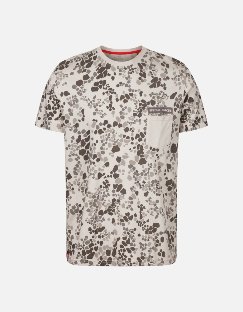 Special Forces Pocket T-Shirt | Stone Camo