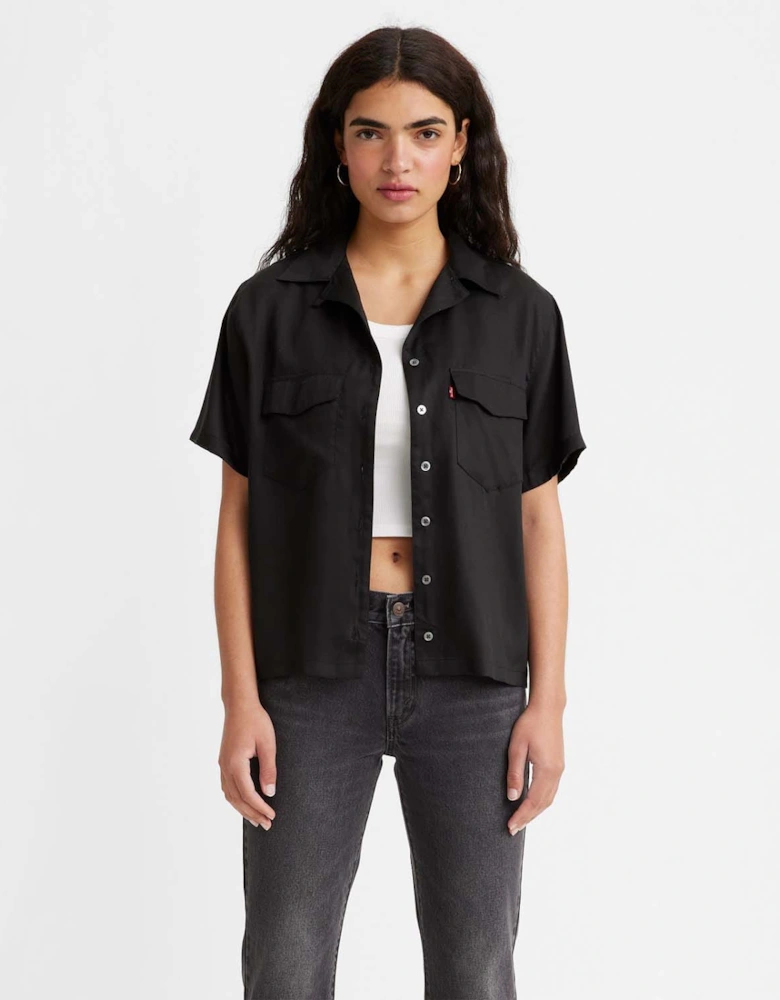 Ember Short Sleeve Bowling Shirt