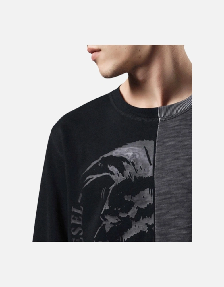 S JOE NC FELPA Mens Mohawk Head Sweatshirt Pullover Long Sleeve Jumper