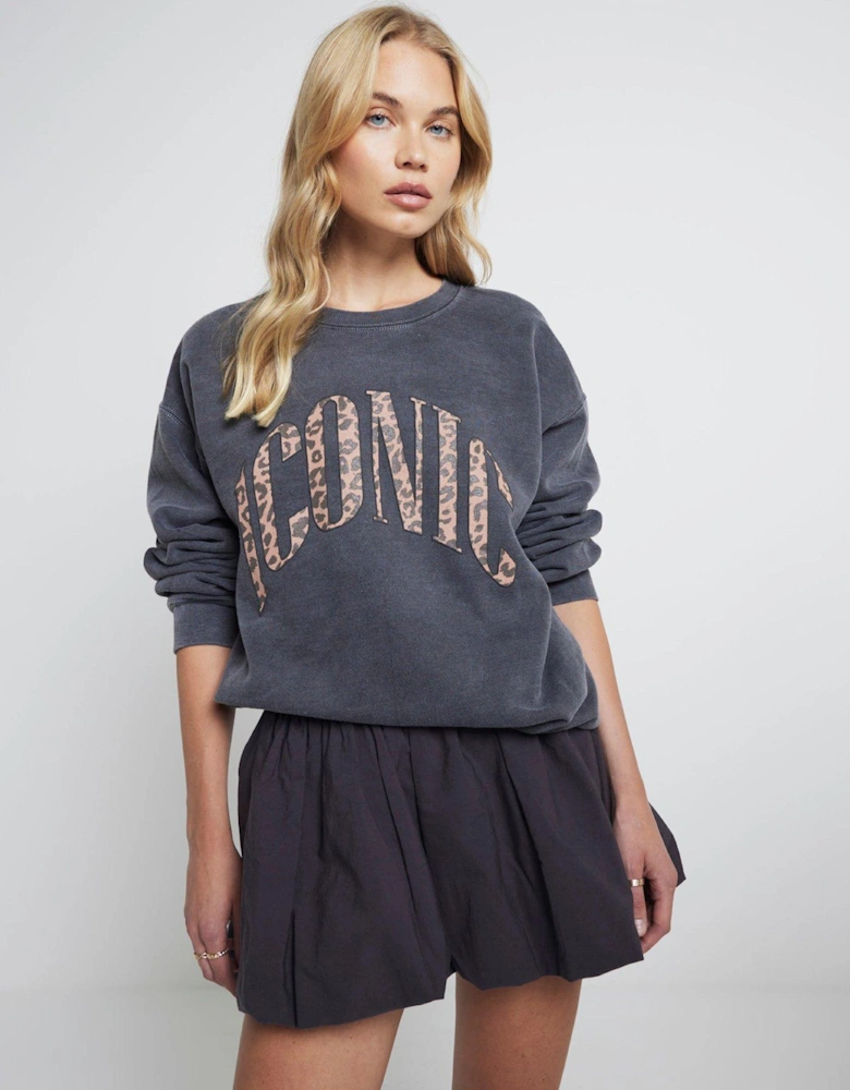 Iconic Sweatshirt - Dark Grey