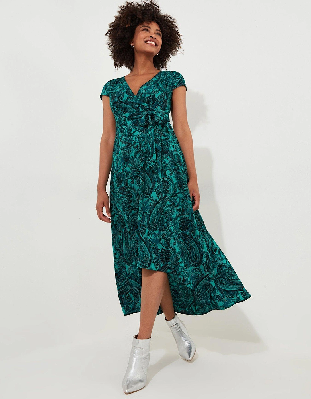 Perfect Paisley Dress -green, 7 of 6