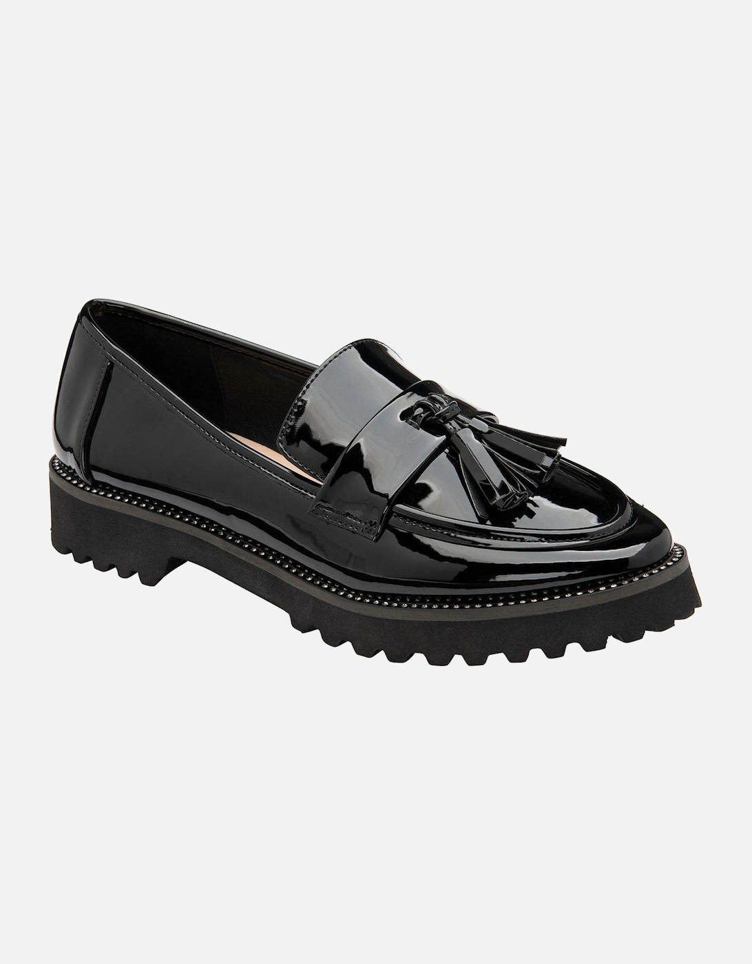 Tavis Chunky Patent Loafer - Black, 2 of 1