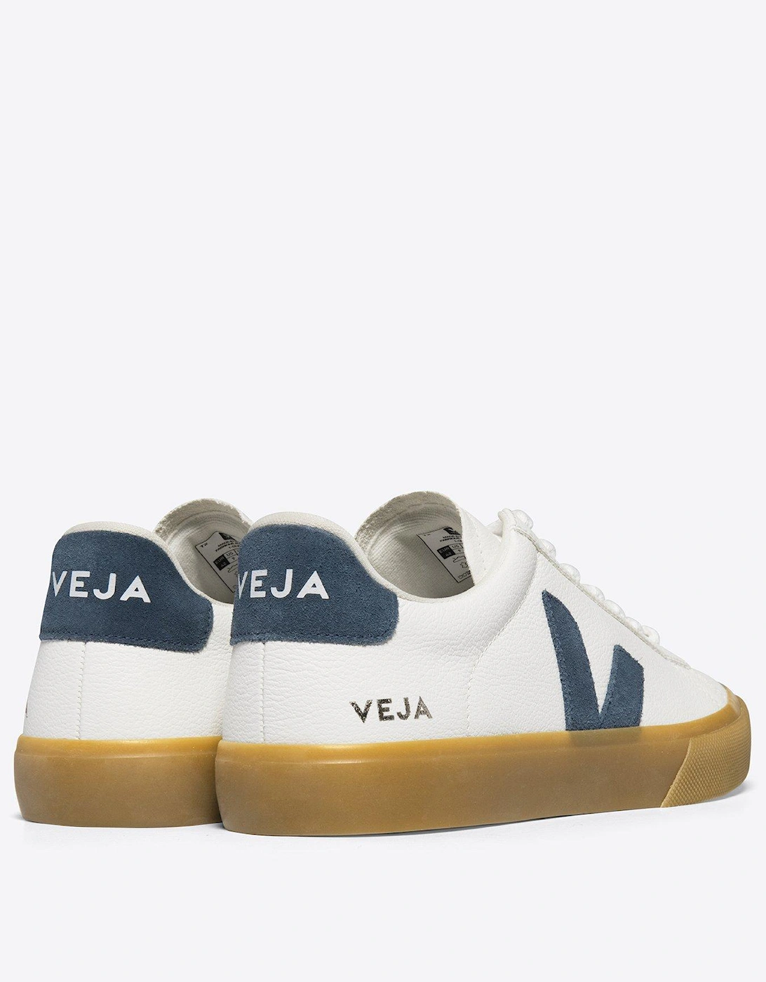 Women's Campo Trainers - White/Navy