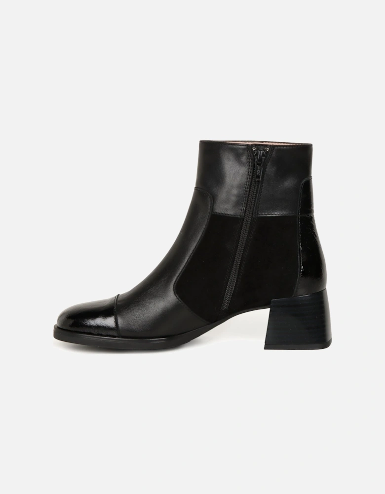 Milan Patch Womens Ankle Boots