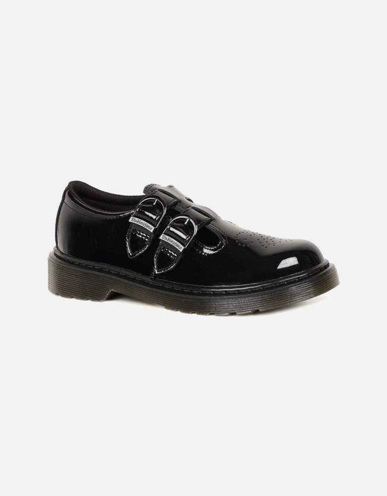 8065 Buckle Senior Girls School Shoes