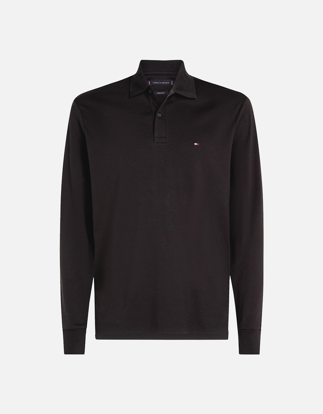 Liquid Cotton Mens Long Sleeve Polo