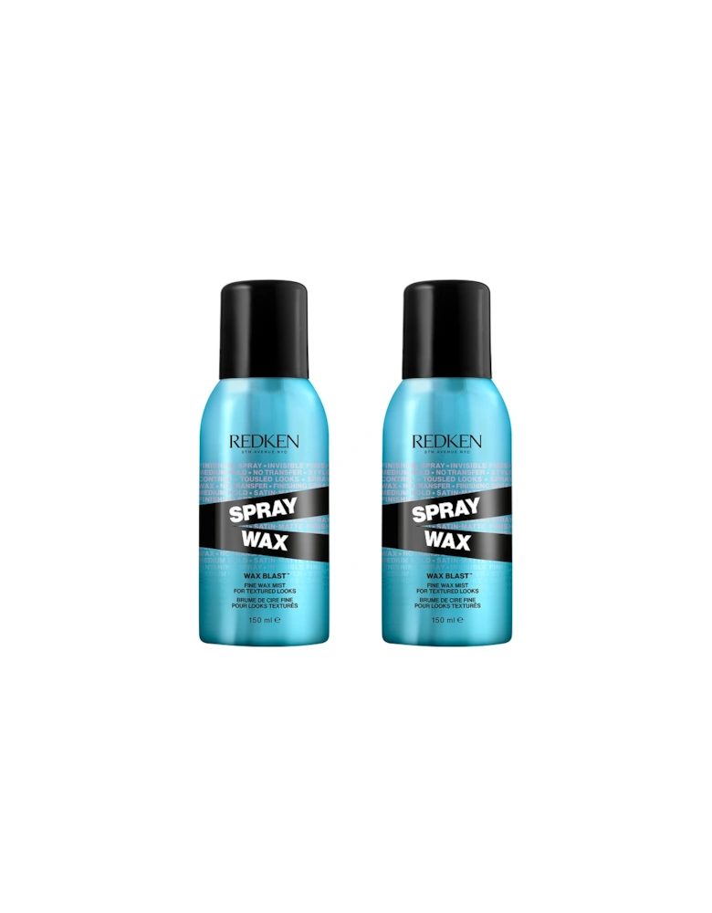 Spray Wax Fine Wax Mist for Body and Dimension 2 x 150ml - Redken