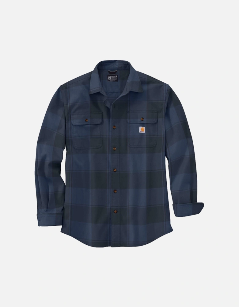 Carhartt Mens Flannel Long Sleeve Plaid Shirt