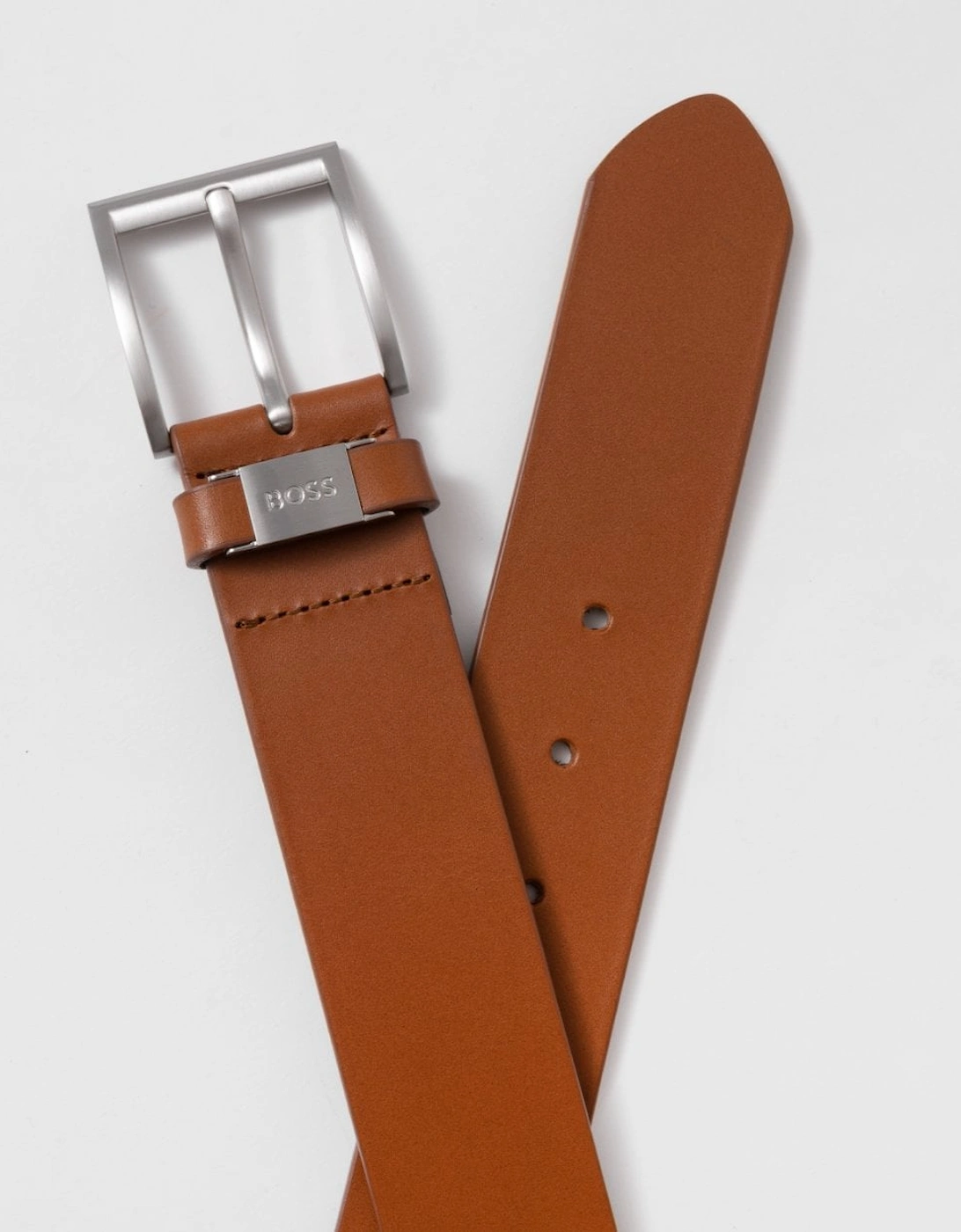 BOSS Orange Connio Mens Leather Belt NOS