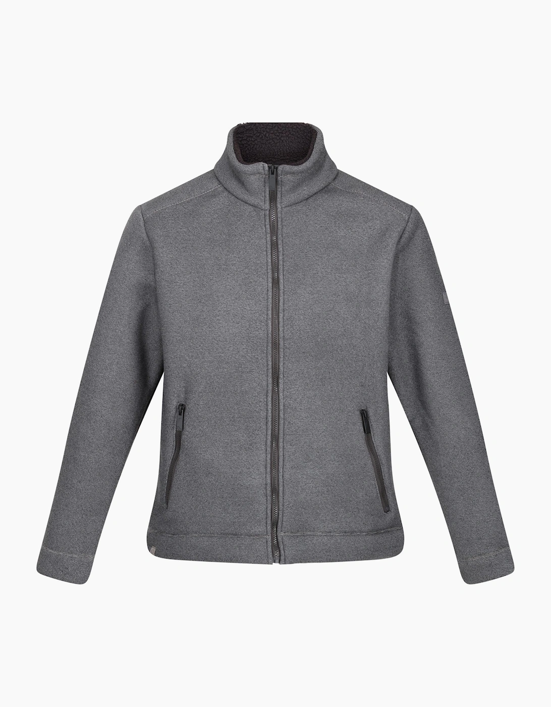 Regatta Men's Storm Grey Black Garrian Ii Full Zip Fleece Jacket - : Xl
