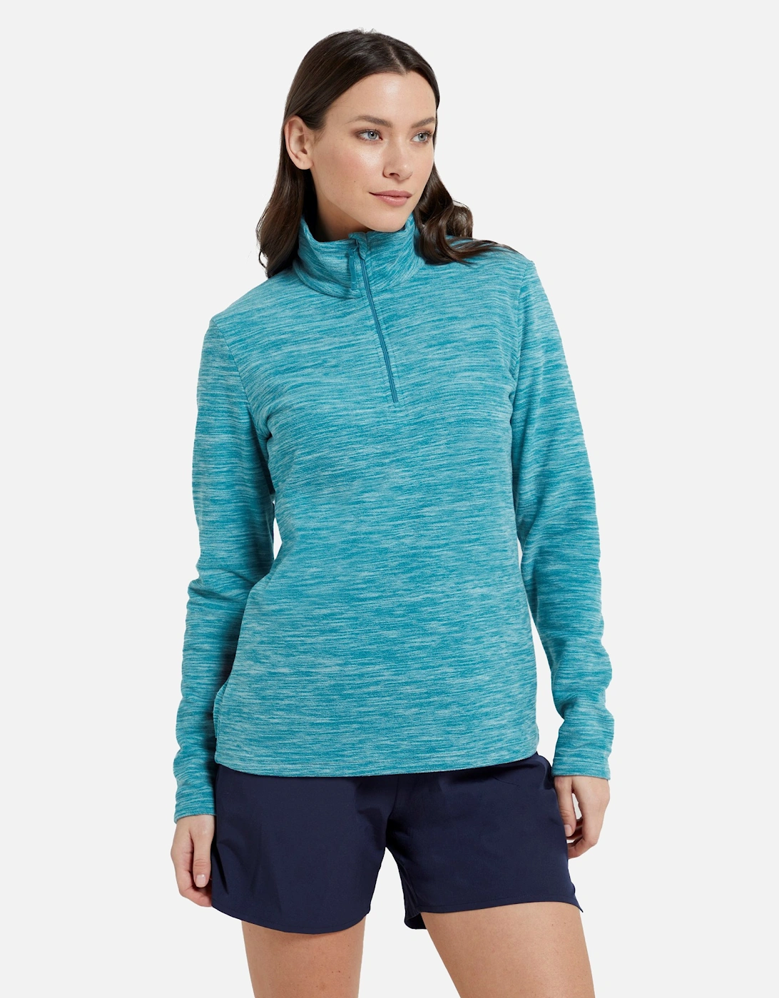 Womens/Ladies Snowdon Melange Fleece Top