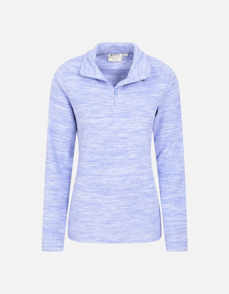 Womens/Ladies Snowdon Melange Fleece Top