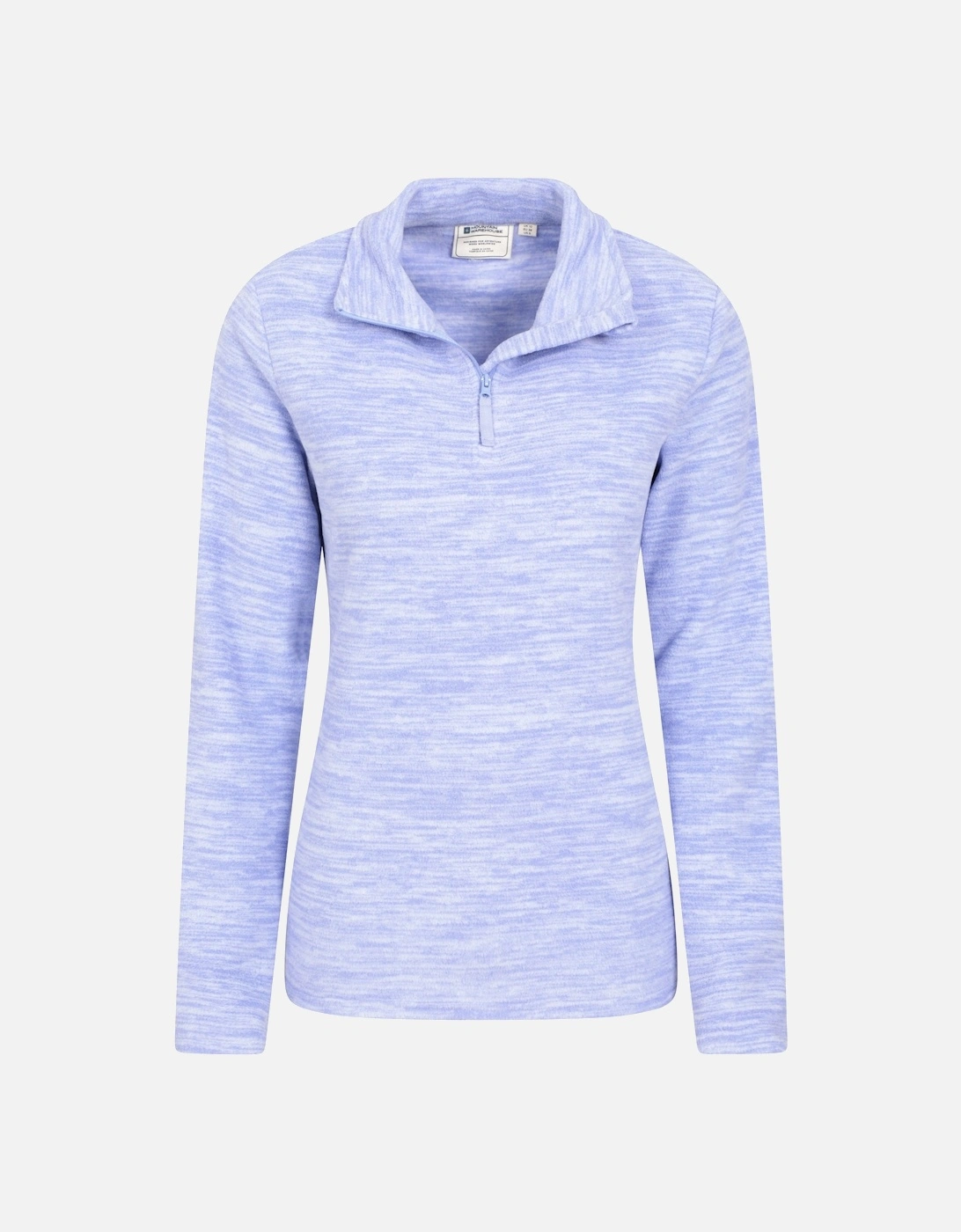 Womens/Ladies Snowdon Melange Fleece Top