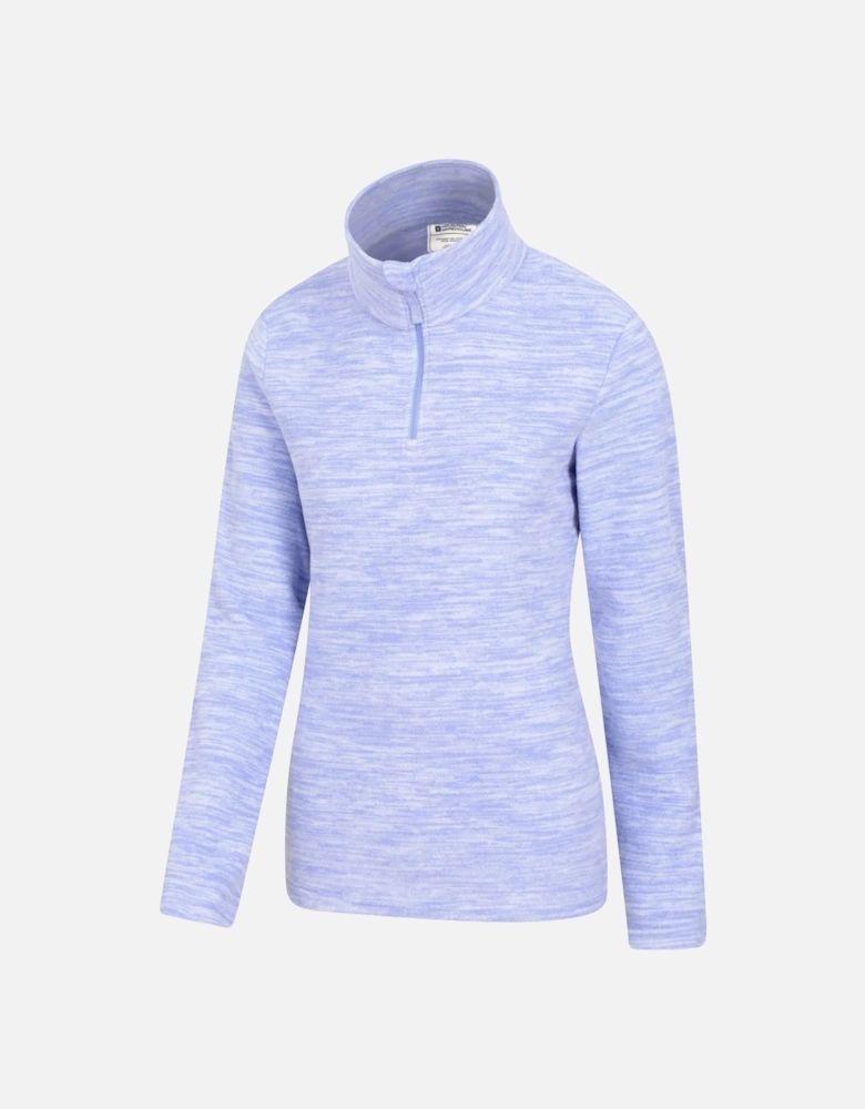 Womens/Ladies Snowdon Melange Fleece Top