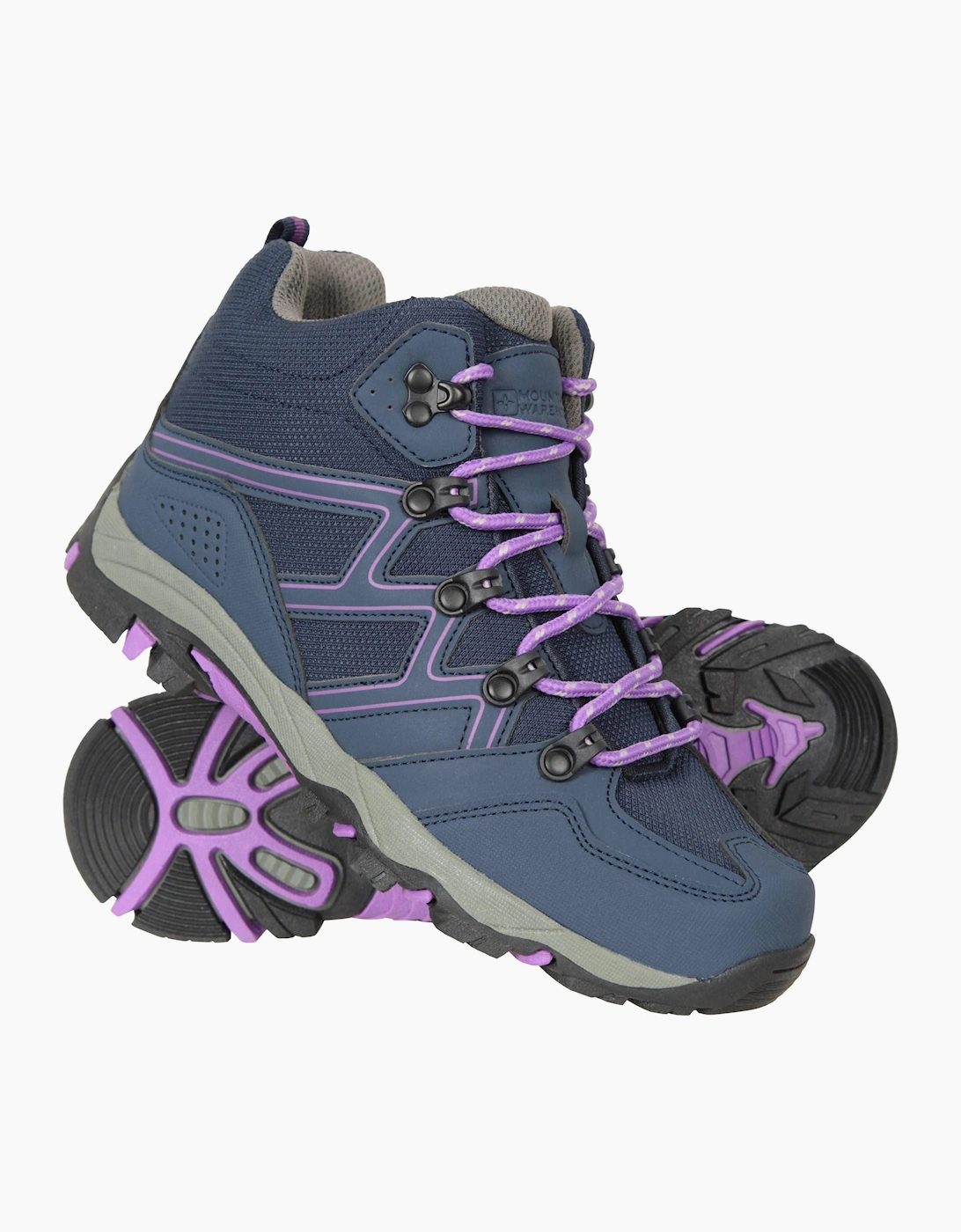 Mountain Warehouse Girls Purple 'S Childrens/ Oscar Walking Boots - Size: 13 Kids