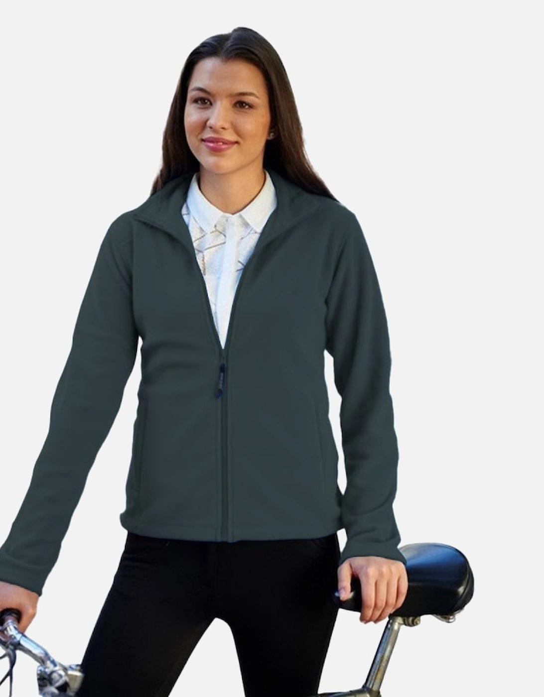 Womens/Ladies Microfleece Full Zip Jacket