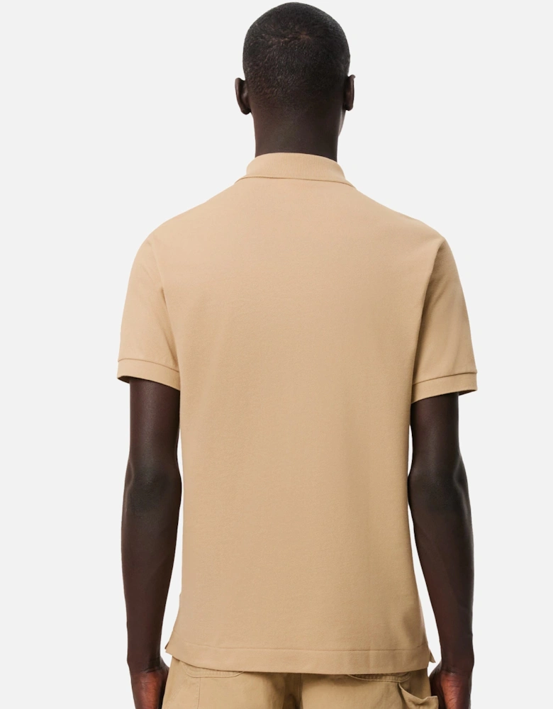 Classic Fit Polo Shirt Beige