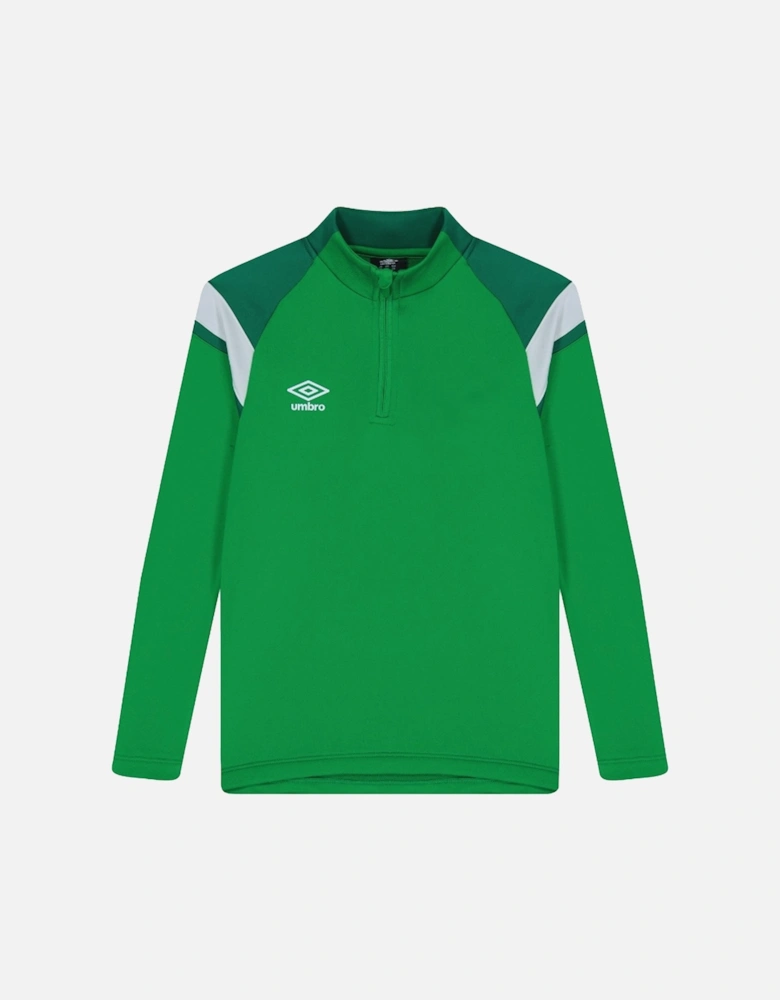 Childrens/Kids Half Zip Jersey