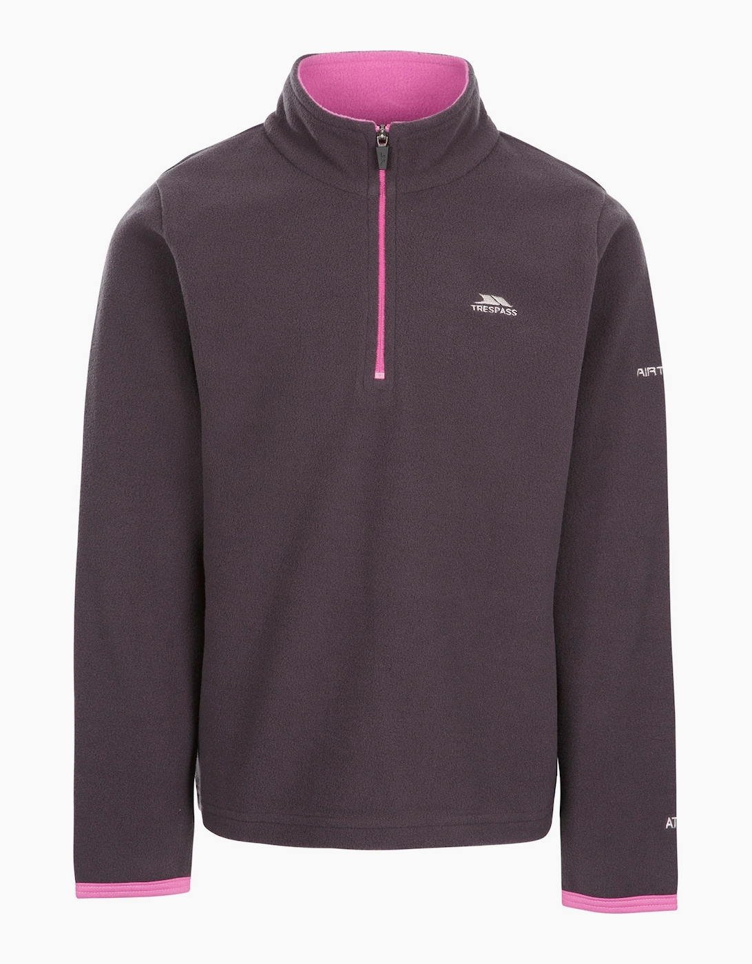 Trespass Childrens/Girls Sybil Micro Fleece - Grey - Size: 5 years/6 years