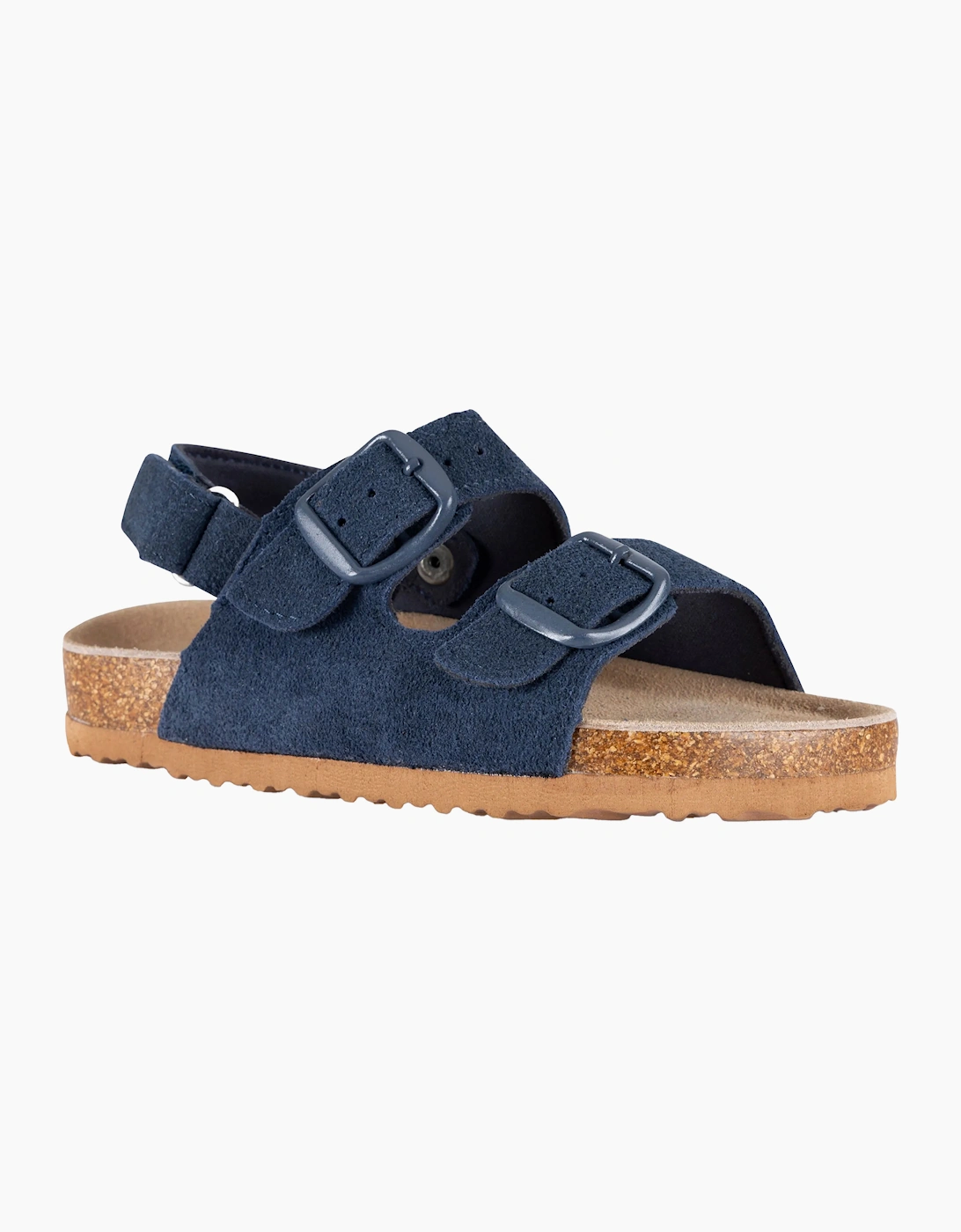 Trespass Unisex Navy Childrens/ Chiron Suede Sandals - Size: 1 Uk Kids