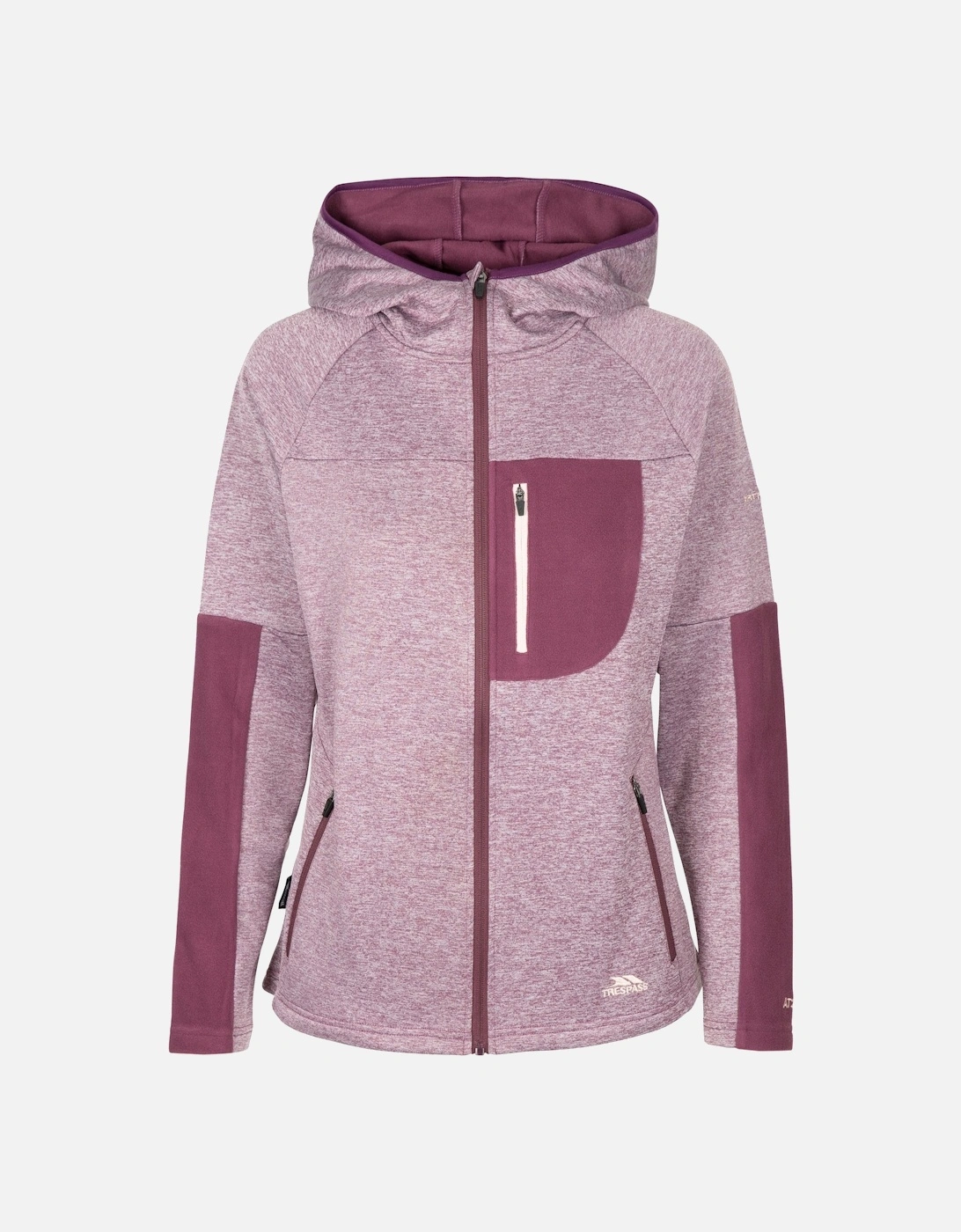 Womens/Ladies Trullo Melange AT200 Fleece Jacket, 5 of 4