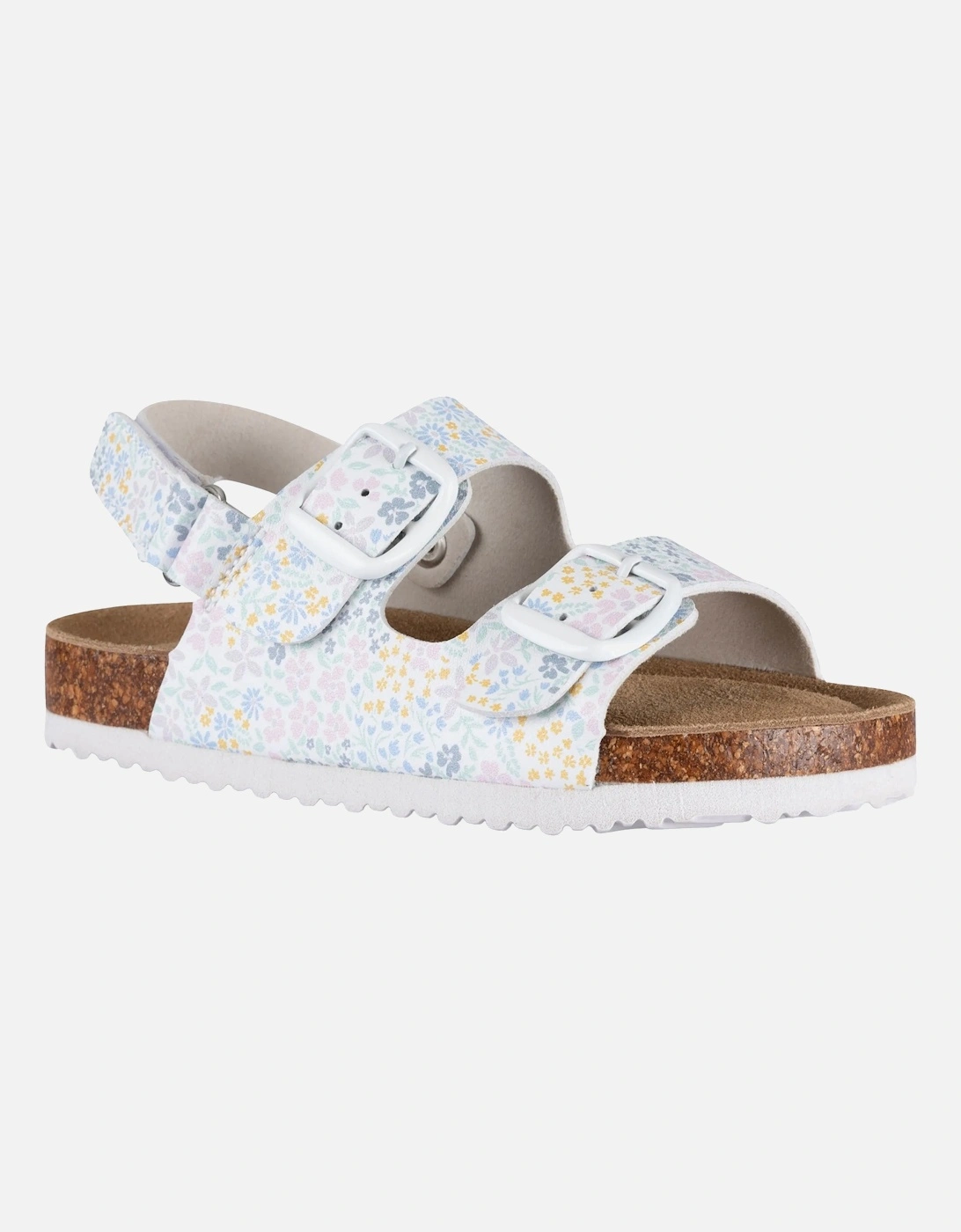 Childrens/Kids Ceres Floral Sandals, 5 of 4