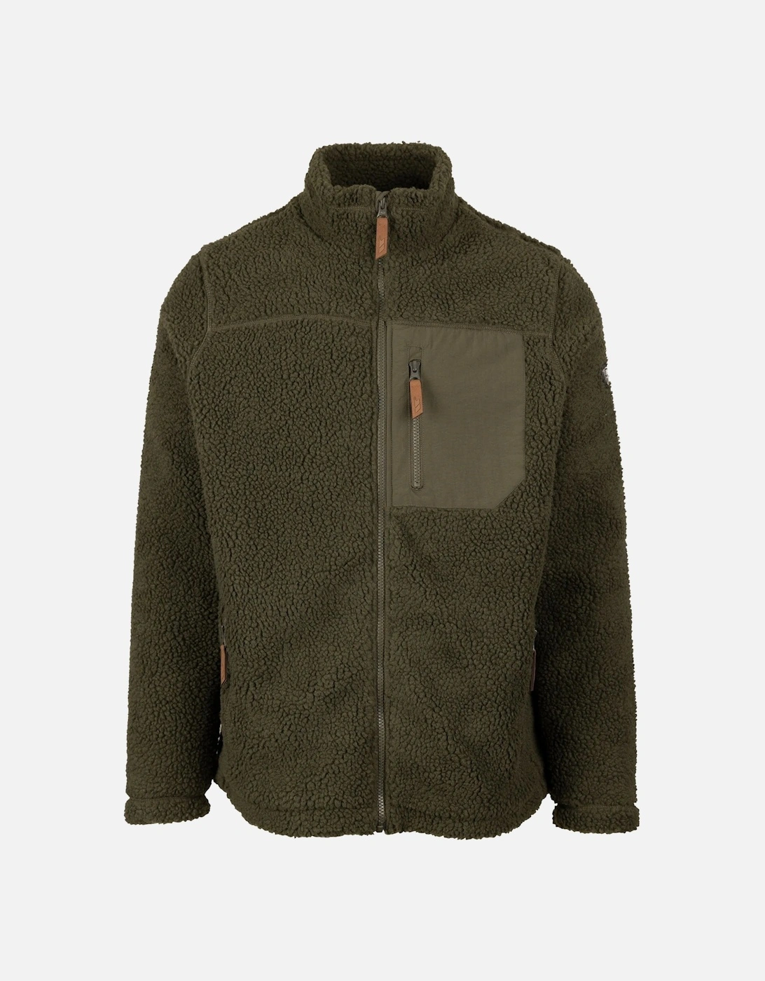 Mens Buck Fleece Jacket, 6 of 5