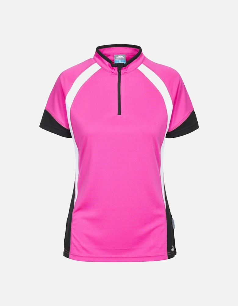 Womens/Ladies Harpa Short Sleeve Cycling Top