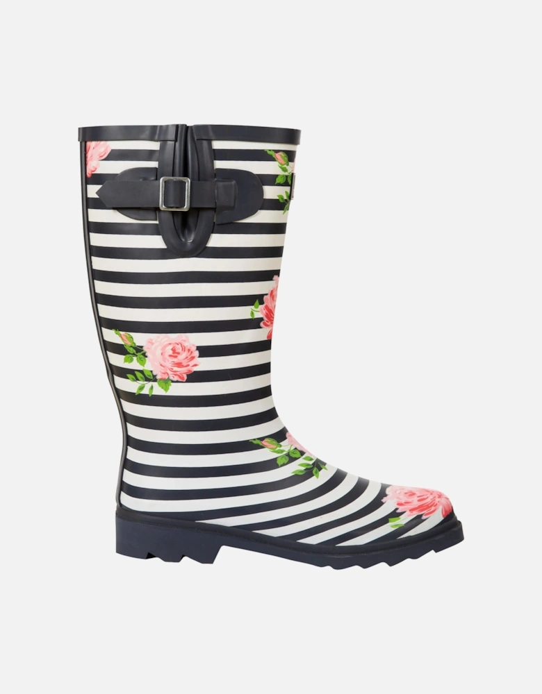 Womens/Ladies Elena Floral Wellington Boots