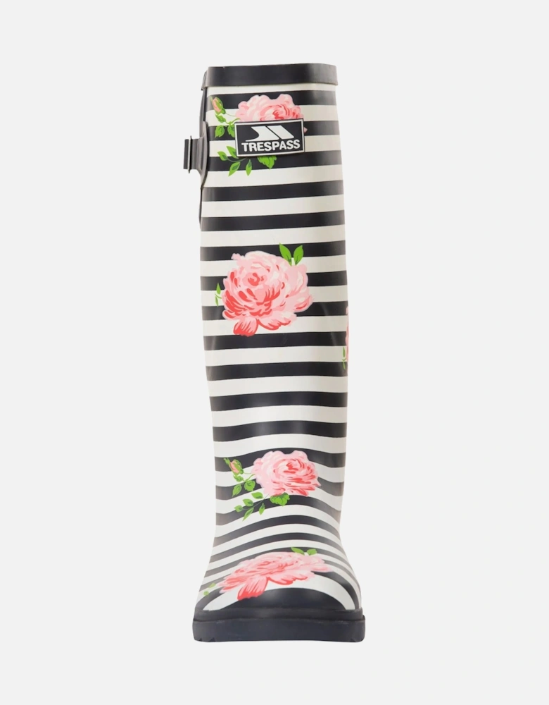 Womens/Ladies Elena Floral Wellington Boots