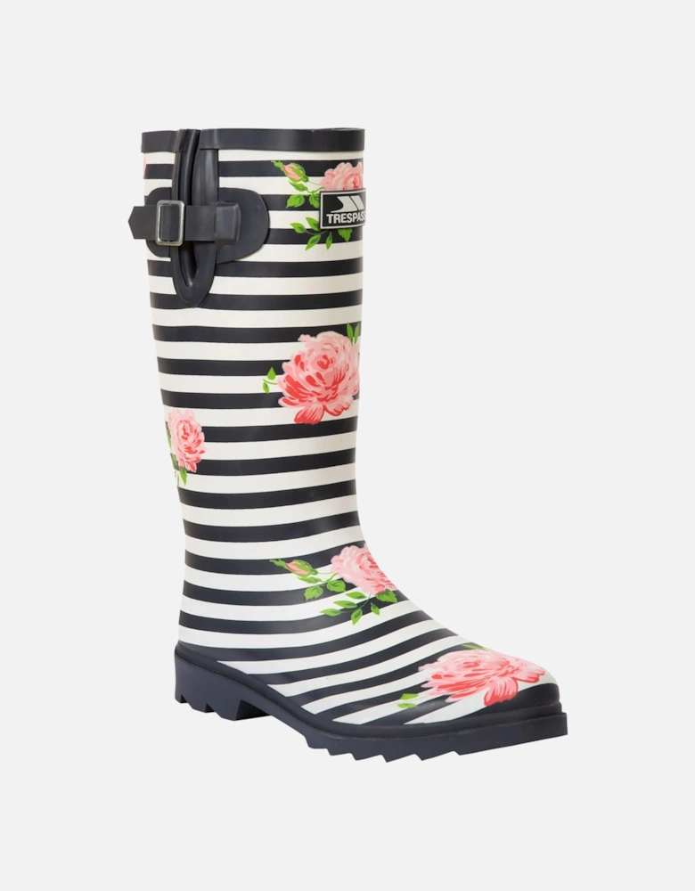 Womens/Ladies Elena Floral Wellington Boots