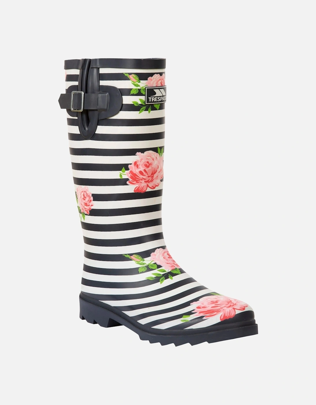 Womens/Ladies Elena Floral Wellington Boots, 6 of 5