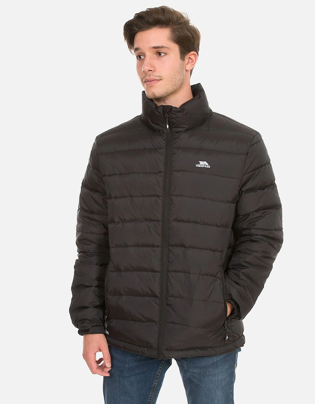 Mens Retreat Full Zip Up Down Jacket