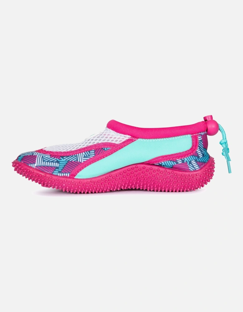 Childrens Girls Squidette Aqua Shoes