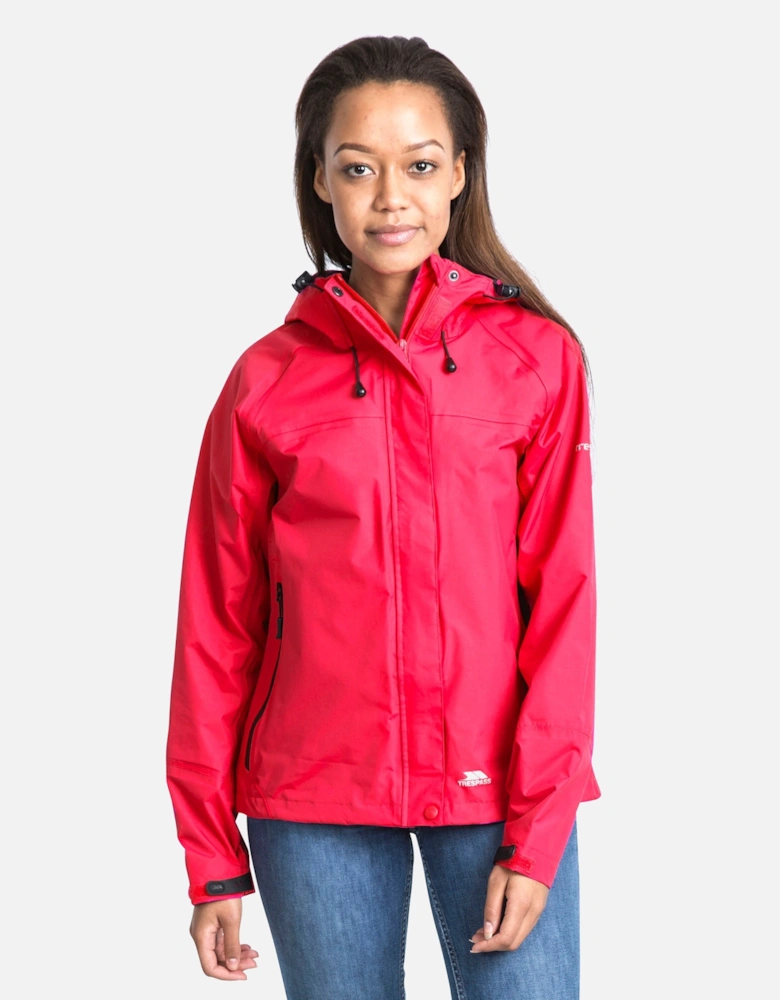 Womens/Ladies Miyake Hooded Waterproof Jacket